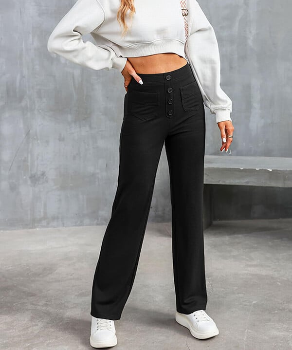 THE CLAIRE PARIS - HIGH WAISTED BROEK