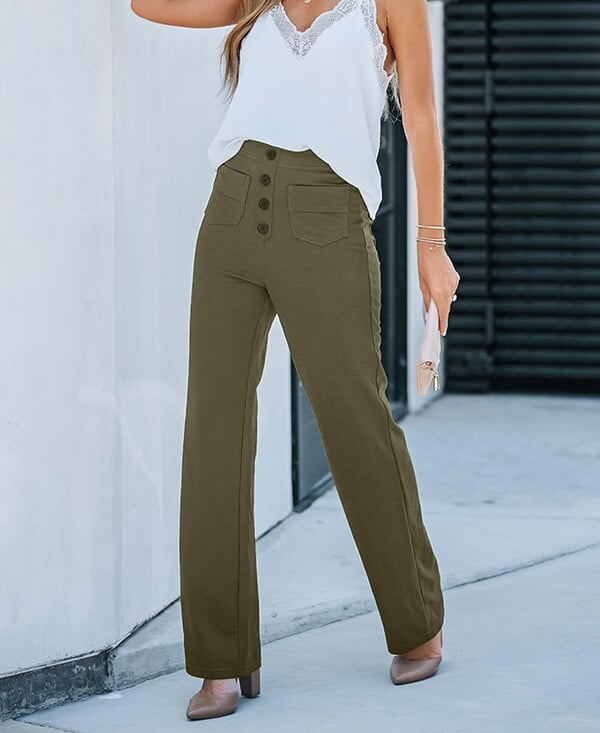 THE CLAIRE PARIS - HIGH WAISTED BROEK