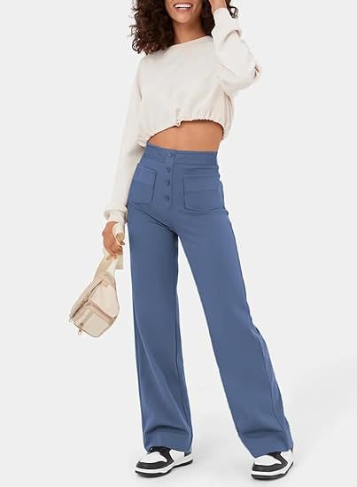 THE CLAIRE PARIS - HIGH WAISTED BROEK