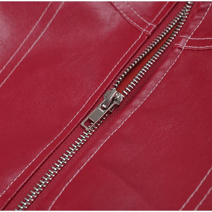 THE CLAIRE PARIS - OVERSIZED LEREN JACK