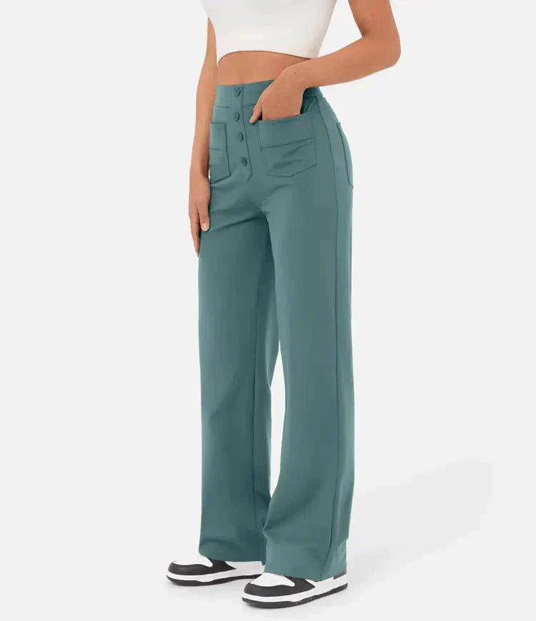 THE CLAIRE PARIS - HIGH WAISTED BROEK