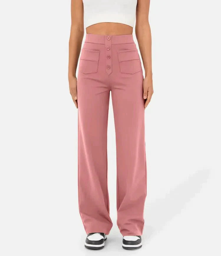 THE CLAIRE PARIS - HIGH WAISTED BROEK