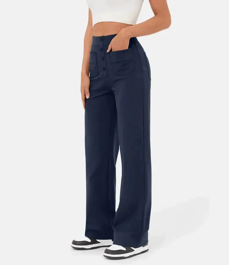 THE CLAIRE PARIS - HIGH WAISTED BROEK