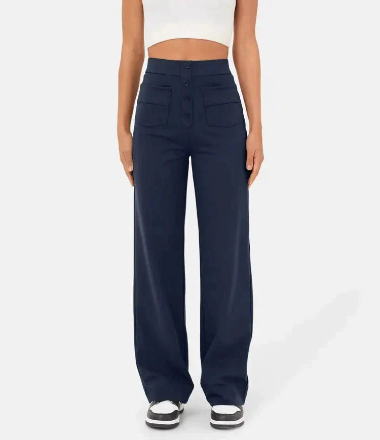 THE CLAIRE PARIS - HIGH WAISTED BROEK